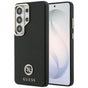 Husa pentru Samsung Galaxy S26 Ultra, Guess Rhinestone Round Logo MagSafe (GUHMS26LPGCRMDEK), negru