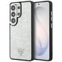 Husa pentru Samsung Galaxy S26 Ultra, Guess Fixed Glitter Triangle Logo MagSafe (GUHMS26LPFGTSCMS), gri