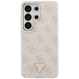 Husa pentru Samsung Galaxy S26 Ultra, Guess 4G Triangle Logo MagSafe (GUHMS26LP4GTDGMP), roz