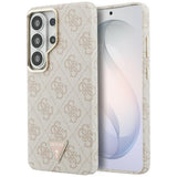 Husa pentru Samsung Galaxy S26 Ultra, Guess 4G Triangle Logo MagSafe (GUHMS26LP4GTDGMP), roz