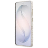 Husa pentru Samsung Galaxy S26, Guess 4G Triangle Logo MagSafe (GUHMS26SP4GTDGMP), roz