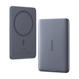 Baterie Externa Baseus Picogo AM41 (P1007680C813-00), USB-C 60W Cable Included, MagSafe, 5000mAh, Indicator LED, Gri