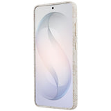 Husa pentru Samsung Galaxy S26 Ultra, Guess Rhinestone Round Logo MagSafe (GUHMS26LP4GRMDEP), roz