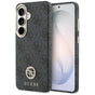 Husa pentru Samsung Galaxy S26, Guess Rhinestone Round Logo MagSafe (GUHMS26SP4GRMDEK), negru