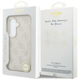 Husa pentru Samsung Galaxy S26 Plus, Guess 4G Embossed Ring MagSafe (GUHMS26MP4MSEGCP), roz