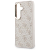 Husa pentru Samsung Galaxy S26 Plus, Guess 4G Embossed Ring MagSafe (GUHMS26MP4MSEGCP), roz
