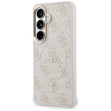 Husa pentru Samsung Galaxy S26 Plus, Guess 4G Embossed Ring MagSafe (GUHMS26MP4MSEGCP), roz