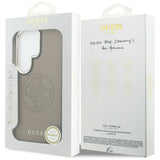Husa pentru Samsung Galaxy S26 Ultra, Guess Perforated Logo MagSafe (GUHMS26L5PG4SRGW), maro