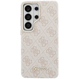 Husa pentru Samsung Galaxy S26 Ultra, Guess 4G Script MagSafe (GUHMS26L5P4FWMSP), roz