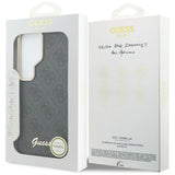 Husa pentru Samsung Galaxy S26 Ultra, Guess 4G Script MagSafe (GUHMS26L5P4FWMSK), negru