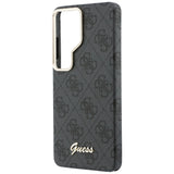 Husa pentru Samsung Galaxy S26 Ultra, Guess 4G Script MagSafe (GUHMS26L5P4FWMSK), negru