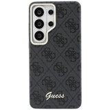 Husa pentru Samsung Galaxy S26 Ultra, Guess 4G Script MagSafe (GUHMS26L5P4FWMSK), negru