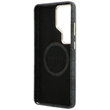 Husa pentru Samsung Galaxy S26 Ultra, Guess 4G Script MagSafe (GUHMS26L5P4FWMSK), negru
