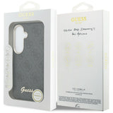 Husa pentru Samsung Galaxy S26, Guess 4G Script MagSafe (GUHMS26S5P4FWMSK), negru