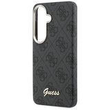Husa pentru Samsung Galaxy S26, Guess 4G Script MagSafe (GUHMS26S5P4FWMSK), negru