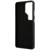Husa pentru Samsung Galaxy S26 Ultra, Guess Grained Big 4G Metal Logo (GUHCS26L5PS4RGGK), negru