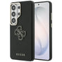 Husa pentru Samsung Galaxy S26 Ultra, Guess Grained Big 4G Metal Logo (GUHCS26L5PS4RGGK), negru