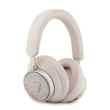 Casti wireless Guess 4G Triangle Logo (GUBHC15P4MRCTP), Bluetooth 5.4, ENC Technology, Over-ear, Eco Leather, roz