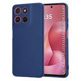 Husa pentru Motorola Moto G57 Power, Techsuit SoftFlex, bleumarin