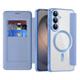 Husa pentru Samsung Galaxy S26, Techsuit SmartMag Book Case, bleu