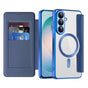 Husa pentru Samsung Galaxy S26 Plus, Techsuit SmartMag Book Case, albastru