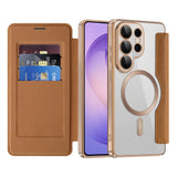 Husa pentru Samsung Galaxy S26 Ultra, Techsuit SmartMag Book Case, albastru