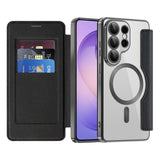 Husa pentru Samsung Galaxy S26 Ultra, Techsuit SmartMag Book Case, albastru