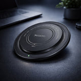 Incarcator wireless Yesido Wireless Charging (DS39), Type-C, Indicator LED, 15W, negru