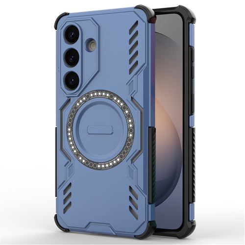 Husa pentru Samsung Galaxy S26, Techsuit ArmorMag Case, albastru