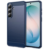 Husa pentru Samsung Galaxy S26 Plus, Techsuit Carbon Silicone, albastru