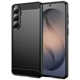 Husa pentru Samsung Galaxy S26, Techsuit Carbon Silicone, albastru