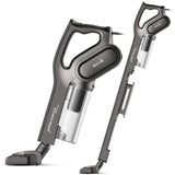Aspirator Portabil Deerma Aspirator (DX700s), 600W, 0.6l, Dual Mode, cu Round Brush, Long Crevice Nozzle, 5m Cord, Gri