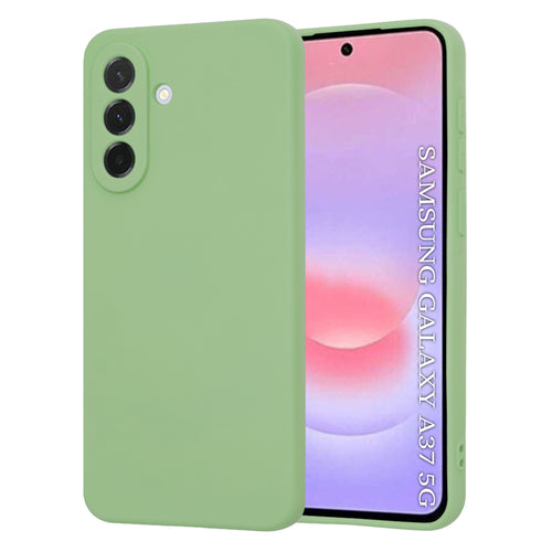 Husa pentru Samsung Galaxy A36 5G, Techsuit SoftFlex, verde deschis