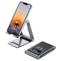 Suport de birou UGREEN birou LP263 (80708), Folding Feature, Premium Metal Build, Non-slip Base, pentru Phone 4.7-7.9, gri