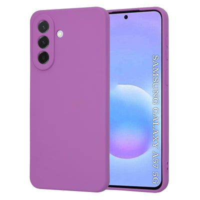 Husa pentru Samsung Galaxy A57 5G, Techsuit SoftFlex, mov