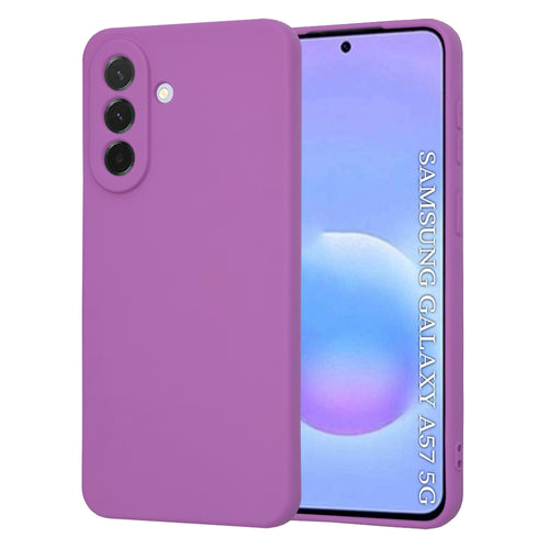 Husa pentru Samsung Galaxy A57 5G, Techsuit SoftFlex, mov