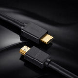 Cablu audio UGREEN Video Cable HD104 (10178), HDMI to HDMI, 4K@60Hz, 3D, HD, Audio-Video, 18Gbps, Gold-Plated Connector, 8m, negru