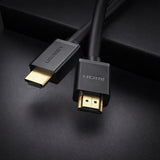 Cablu audio UGREEN Video Cable HD104 (10106), HDMI to HDMI, 4K@60Hz, 3D, HD, Audio-Video, 18Gbps, Gold-Plated Connectors, 1m, negru