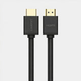 Cablu audio UGREEN Video Cable HD104 (10106), HDMI to HDMI, 4K@60Hz, 3D, HD, Audio-Video, 18Gbps, Gold-Plated Connectors, 1m, negru
