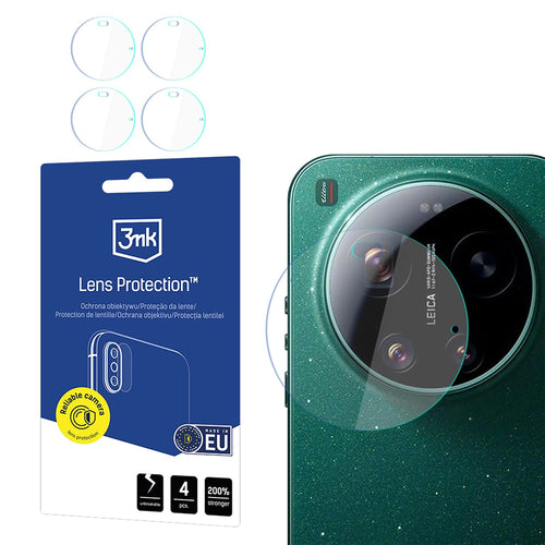 Folie de protectie pentru Xiaomi 17 Ultra, 3mk Lens Protection (4 pack)