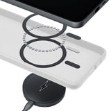 Husa pentru Samsung Galaxy S26 Ultra, 3mk Smoke MagCase, alb
