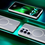 Husa pentru Samsung Galaxy S26 Ultra, 3mk Smoke MagCase, alb