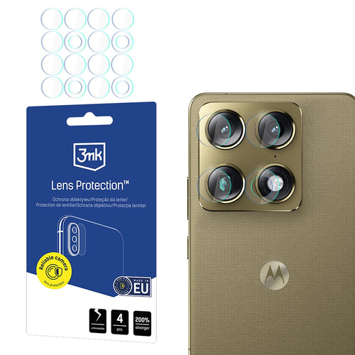 Folie de protectie pentru Motorola Signature, 3mk Lens Protection (4 pack)