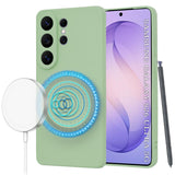 Husa pentru Samsung Galaxy S26 Ultra, Techsuit SoftFlex MagSafe, verde deschis