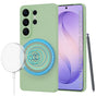 Husa pentru Samsung Galaxy S26 Ultra, Techsuit SoftFlex MagSafe, verde deschis