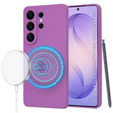 Husa pentru Samsung Galaxy S26 Ultra, Techsuit SoftFlex MagSafe, mov