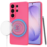 Husa pentru Samsung Galaxy S26 Ultra, Techsuit SoftFlex MagSafe, fucsia