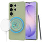 Husa pentru Samsung Galaxy S26 Ultra, Techsuit SoftFlex MagSafe, verde