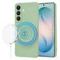 Husa pentru Samsung Galaxy S26 Plus, Techsuit SoftFlex MagSafe, verde deschis