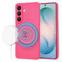 Husa pentru Samsung Galaxy S26 Plus, Techsuit SoftFlex MagSafe, fucsia